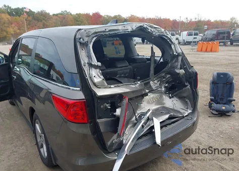 2019 Honda Odyssey Exl from USA, damaged, VIN 5FNRL6H77KB017935